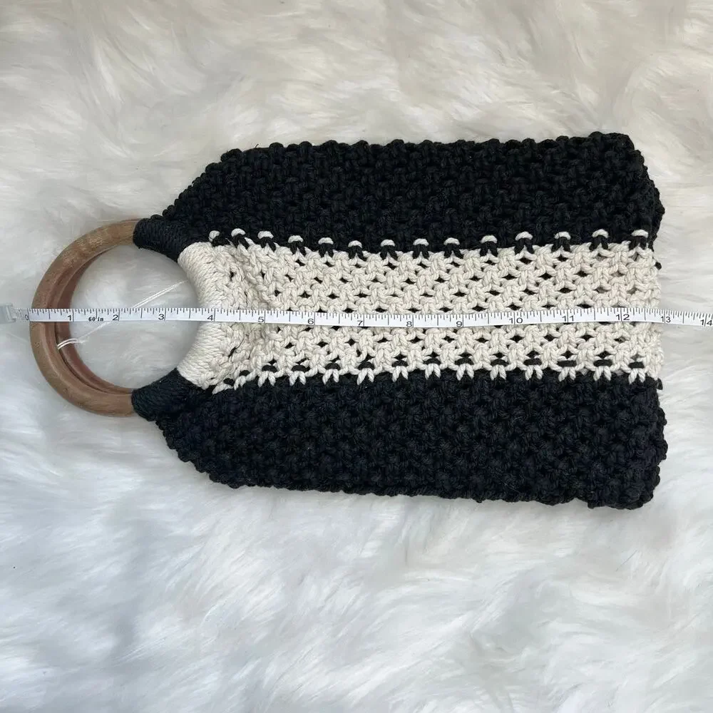 New Women’s Curateur x Laude The Label Gabby Boho Macrame Bag